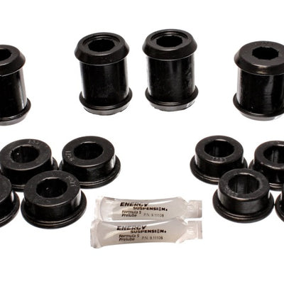 Energy Suspension 04-09 Cadillac XLR/XLR-V / 97-12 Corvette Black Rear End C/A Bushing Set