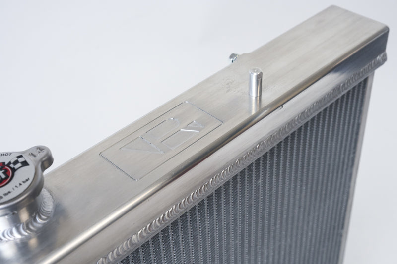 CSF R32 Nissan Skyline GT-R / GT-S Full Billet Aluminum High-Performance Radiator - Black Finish CSF R32 Nissan Skyline GT-R / GT-S Full Billet Aluminum High-Performance Radiator - Black Finish