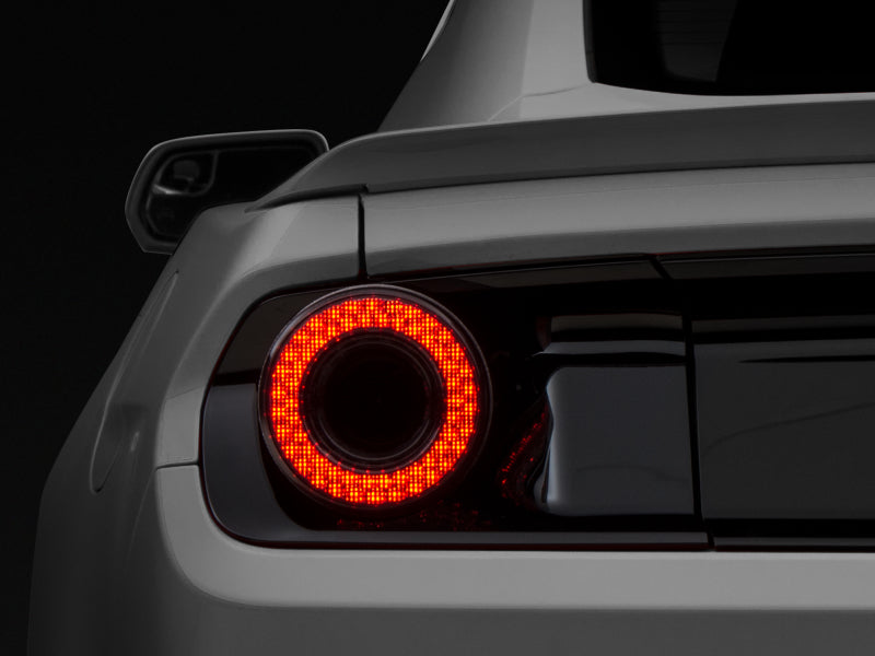 Raxiom 15-22 Ford Mustang Halo LED Tail Lights - Gloss Black Housing (Smoked Lens) Raxiom 15-22 Ford Mustang Halo LED Tail Lights - Gloss Black Housing (Smoked Lens)