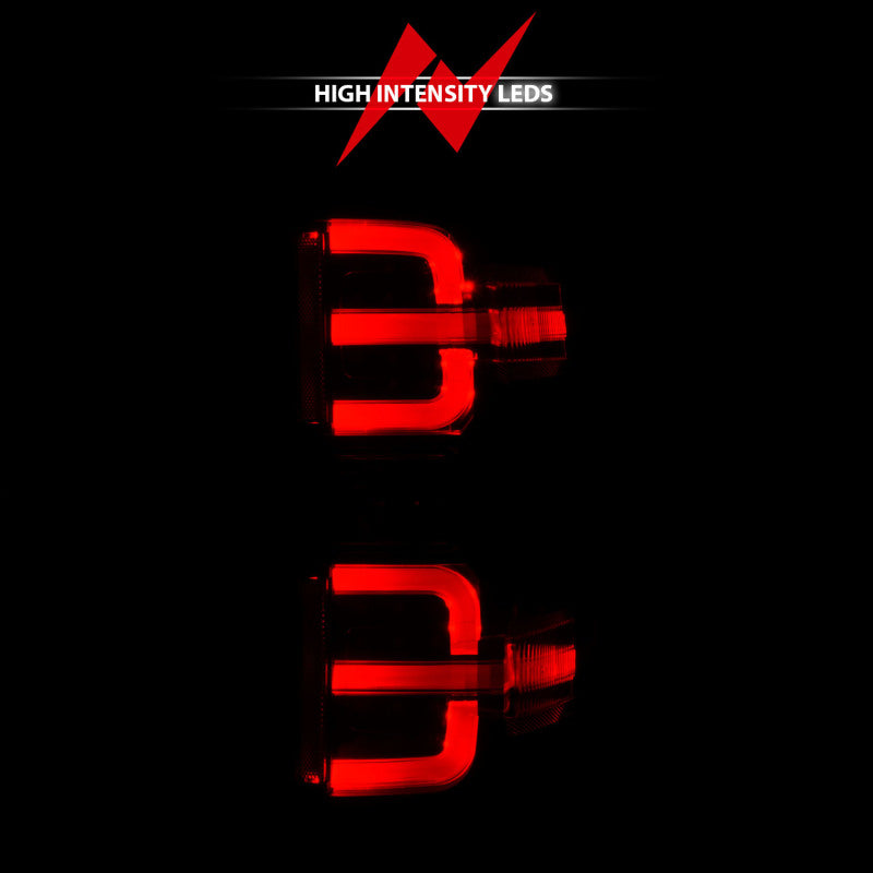 ANZO 15-19 Chevy Silverado 2500HD/3500HD (Halgn Only) LED Tail Lights w/Black Light Bar & Clear Lens ANZO 15-19 Chevy Silverado 2500HD/3500HD (Halgn Only) LED Tail Lights w/Black Light Bar & Clear Lens