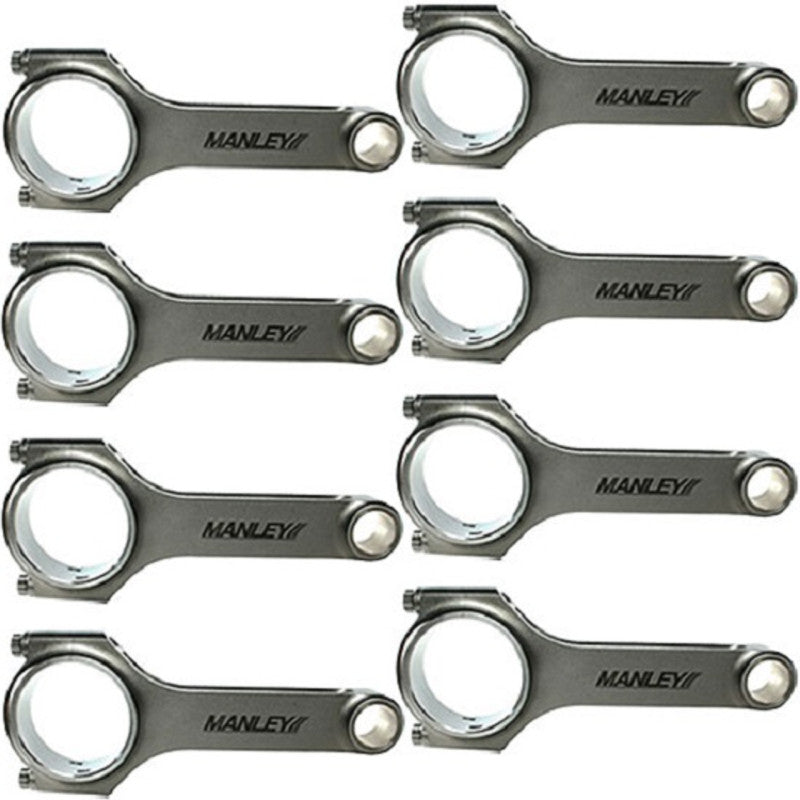 Manley Chrysler 6.1L Hemi ARP 2000 2.125in Bore 1.060in Pin H Beam Connecting Rod Set Manley Chrysler 6.1L Hemi ARP 2000 2.125in Bore 1.060in Pin H Beam Connecting Rod Set