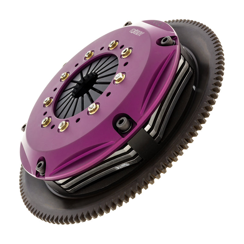 Exedy 1986-1989 Mazda RX-7 R2 Hyper Triple Cerametallic Clutch Rigid Disc Push Type Cover Exedy 1986-1989 Mazda RX-7 R2 Hyper Triple Cerametallic Clutch Rigid Disc Push Type Cover