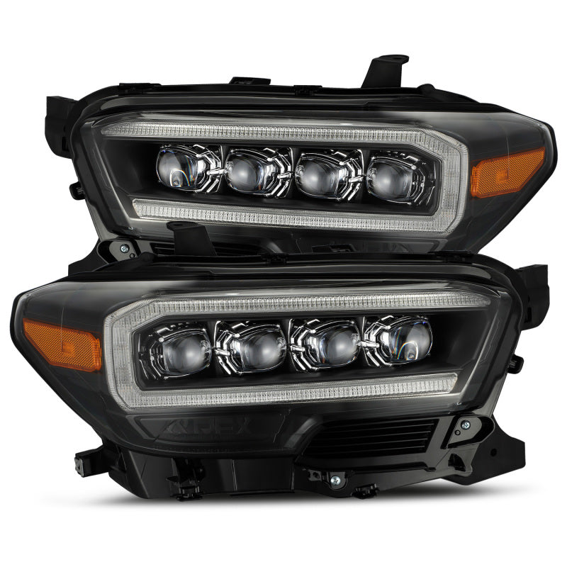 AlphaRex 16-20 Toyota Tacoma NOVA LED Projector Headlights Plank Style Black w/Activation Light AlphaRex 16-20 Toyota Tacoma NOVA LED Projector Headlights Plank Style Black w/Activation Light