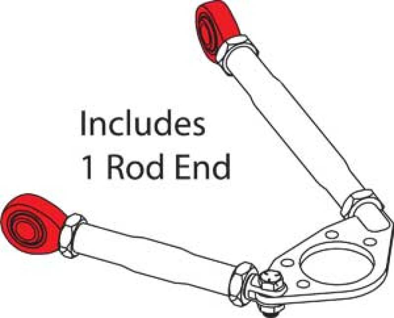 SPC Performance High-Strength 2-Piece Steel Rod End (3/4in.) SPC Performance High-Strength 2-Piece Steel Rod End (3/4in.)