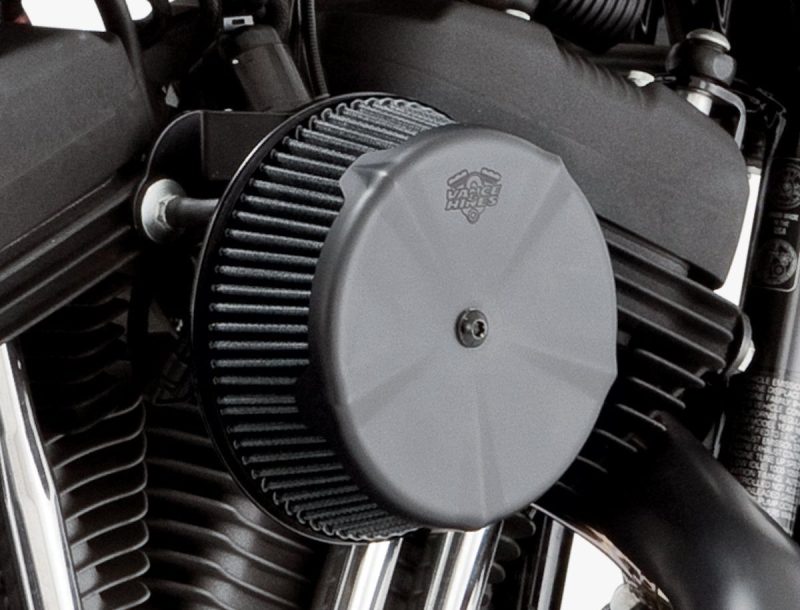 Vance & Hines Black Skullcap Intake Cover Vance & Hines Black Skullcap Intake Cover