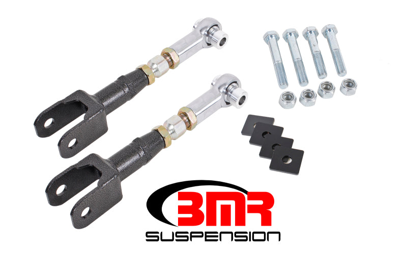 BMR 15-17 S550 Mustang Rear On-Car Adj. Rod Ends Toe Rods - Black Hammertone BMR 15-17 S550 Mustang Rear On-Car Adj. Rod Ends Toe Rods - Black Hammertone