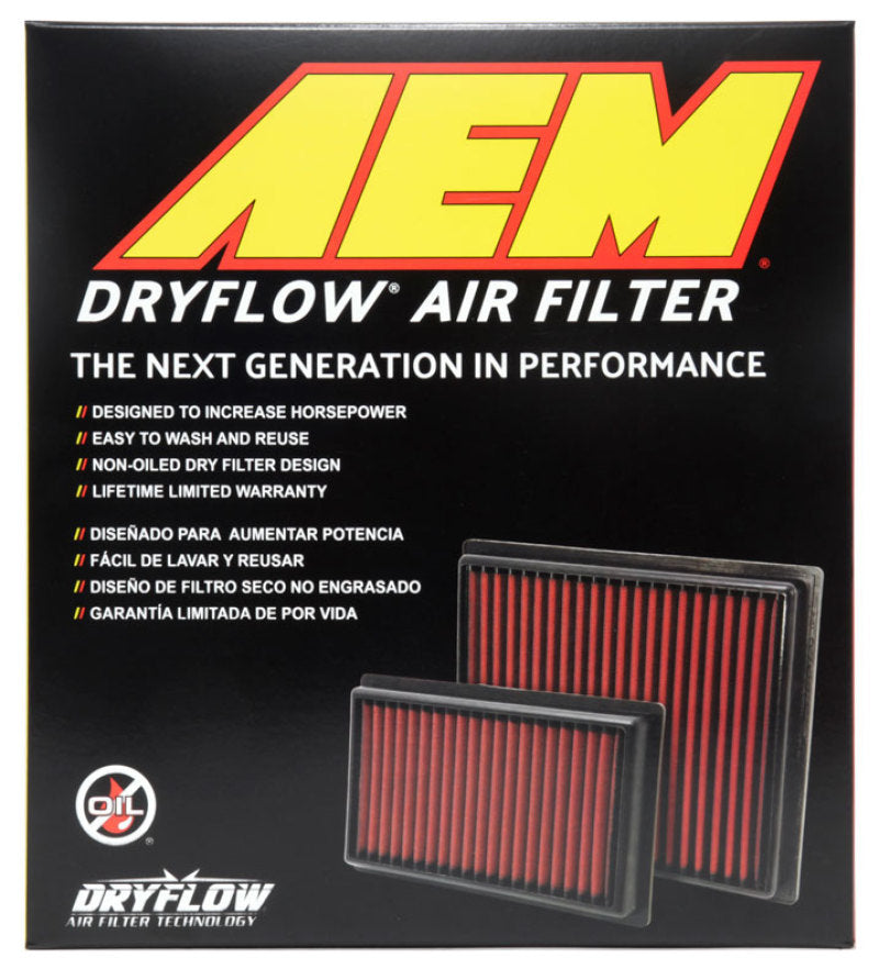 AEM 07-10 Impreza / 08-10 Forester 8.75in O/S L x 8.563in O/S W x 2.438in H DryFlow Air Filter AEM 07-10 Impreza / 08-10 Forester 8.75in O/S L x 8.563in O/S W x 2.438in H DryFlow Air Filter