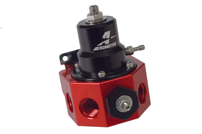 Aeromotive Double Adjustable Carbureted Regulator for Belt Drive Fuel Pump Aeromotive Double Adjustable Carbureted Regulator for Belt Drive Fuel Pump