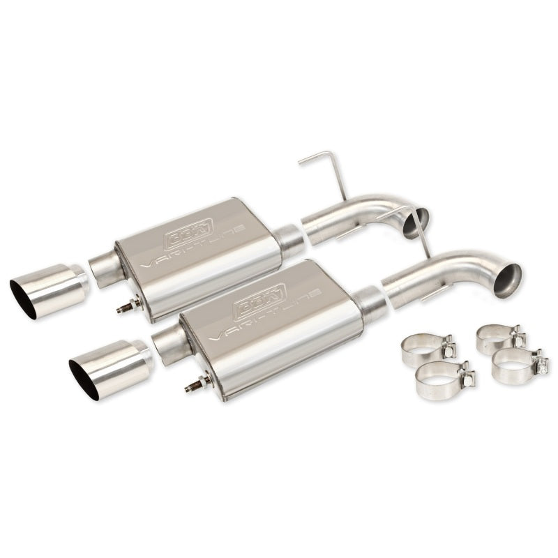 BBK 11-14 Mustang GT VariTune Axle Back Exhaust Kit (Stainless Steel) BBK 11-14 Mustang GT VariTune Axle Back Exhaust Kit (Stainless Steel)