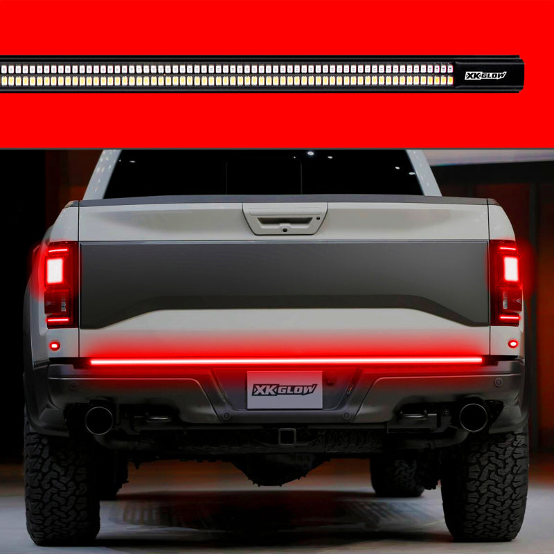 XK Glow Jeep & Truck Running Board Light w/ Turn Signal 2x48in White + Amber XK Glow Jeep & Truck Running Board Light w/ Turn Signal 2x48in White + Amber