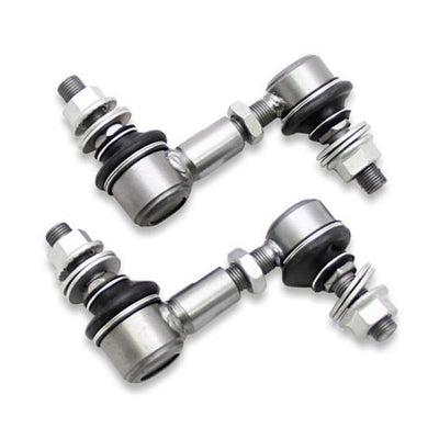 SuperPro 2004 Mazda RX-8 Base Rear HD Adjustable End Link Set (10mm Studs 85mm-100mm Length)