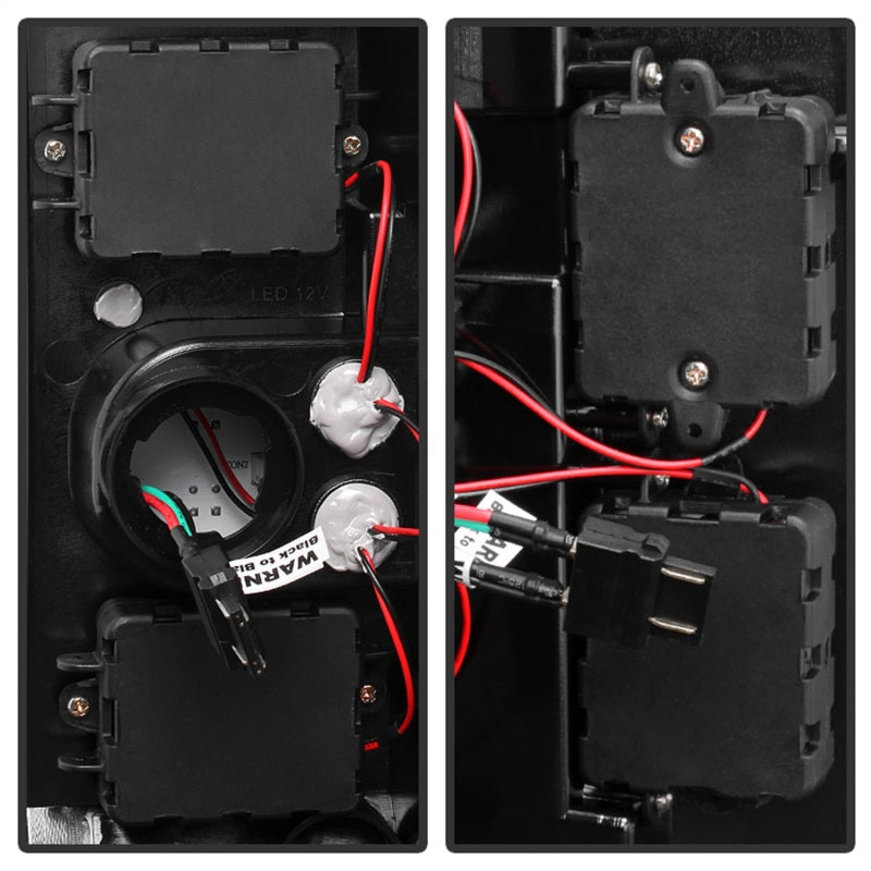 Spyder Chevy Silverado 07-13 Version 2 LED Tail Lights - Black ALT-YD-CS07V2-LED-BK Spyder Chevy Silverado 07-13 Version 2 LED Tail Lights - Black ALT-YD-CS07V2-LED-BK