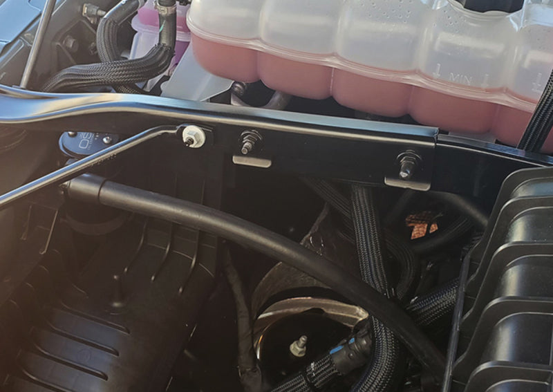 J&L 2021-2024 Ram TRX 6.2L Supercharged Passenger Side Oil Separator 3.0 - Black Anodized J&L 2021-2024 Ram TRX 6.2L Supercharged Passenger Side Oil Separator 3.0 - Black Anodized