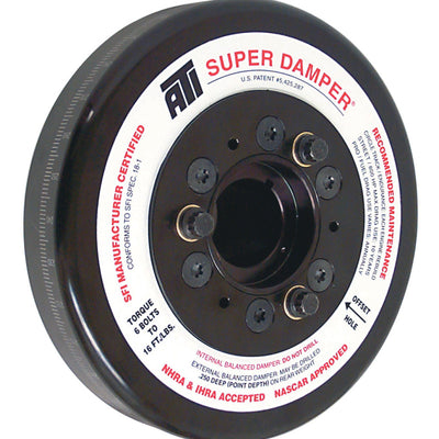 ATI Damper - 8.074in - Steel - Chevy BB - 3 Ring - 1Pc