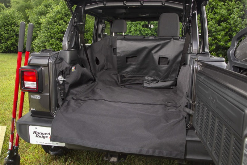 Rugged Ridge C3 Cargo Cover 18-22 Jeep Wrangler JL 4dr (Excl. 4XE Models) Rugged Ridge C3 Cargo Cover 18-22 Jeep Wrangler JL 4dr (Excl. 4XE Models)