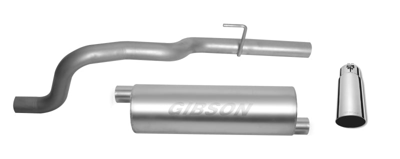 Gibson 02-04 Jeep Grand Cherokee Laredo 4.0L 2.5in Cat-Back Single Exhaust - Stainless Gibson 02-04 Jeep Grand Cherokee Laredo 4.0L 2.5in Cat-Back Single Exhaust - Stainless