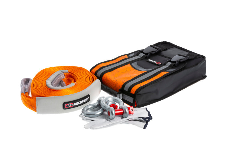 ARB Weekender Recovery Kit Incl 17600lb Recovery Strap/4.75T Shackles ARB Weekender Recovery Kit Incl 17600lb Recovery Strap/4.75T Shackles