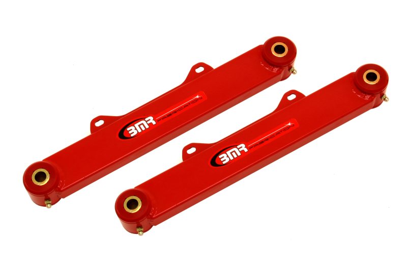 BMR 10-15 5th Gen Camaro Rear Non-Adj. Toe Rods (Polyurethane) - Red BMR 10-15 5th Gen Camaro Rear Non-Adj. Toe Rods (Polyurethane) - Red