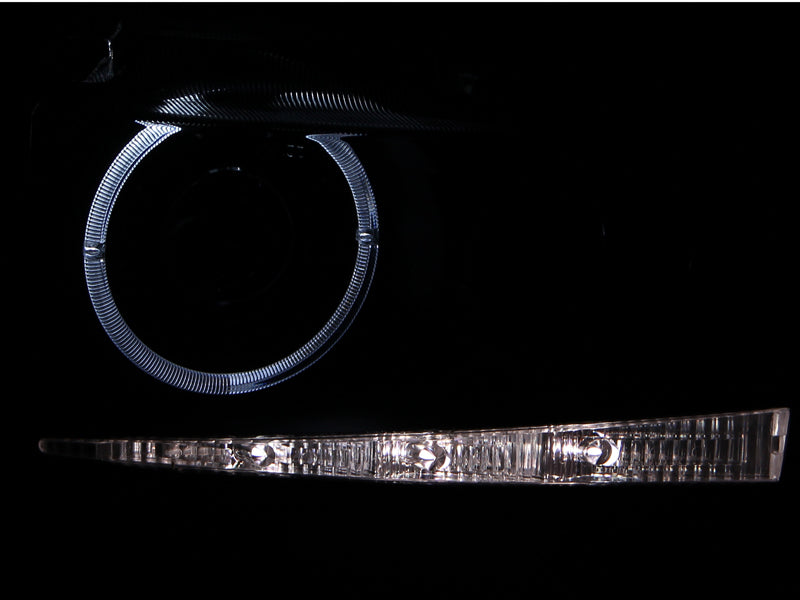 ANZO 2004-2007 Scion Xb Projector Headlights w/ Halo Black G2 ANZO 2004-2007 Scion Xb Projector Headlights w/ Halo Black G2
