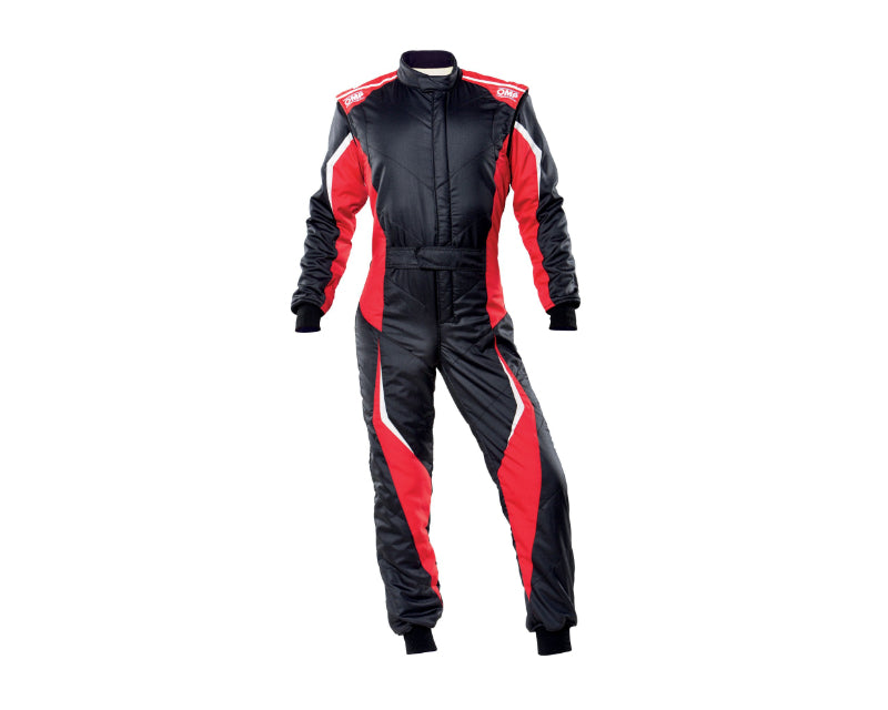 OMP Tecnica Evo Overall My21 Black/Red - Size 48 (Fia 8856-2018) OMP Tecnica Evo Overall My21 Black/Red - Size 48 (Fia 8856-2018)