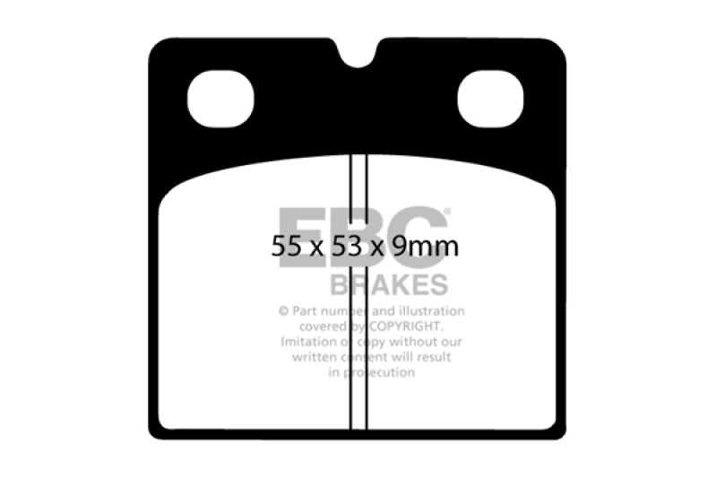 EBC 04-12 Aston Martin DB9 Parking Brake Ultimax2 Rear Brake Pads EBC 04-12 Aston Martin DB9 Parking Brake Ultimax2 Rear Brake Pads