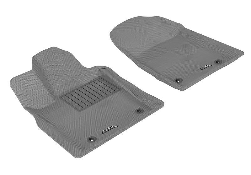 3D MAXpider 2013-2020 Dodge/Jeep Grand Cherokee/Durango Kagu 1st Row Floormat - Gray 3D MAXpider 2013-2020 Dodge/Jeep Grand Cherokee/Durango Kagu 1st Row Floormat - Gray
