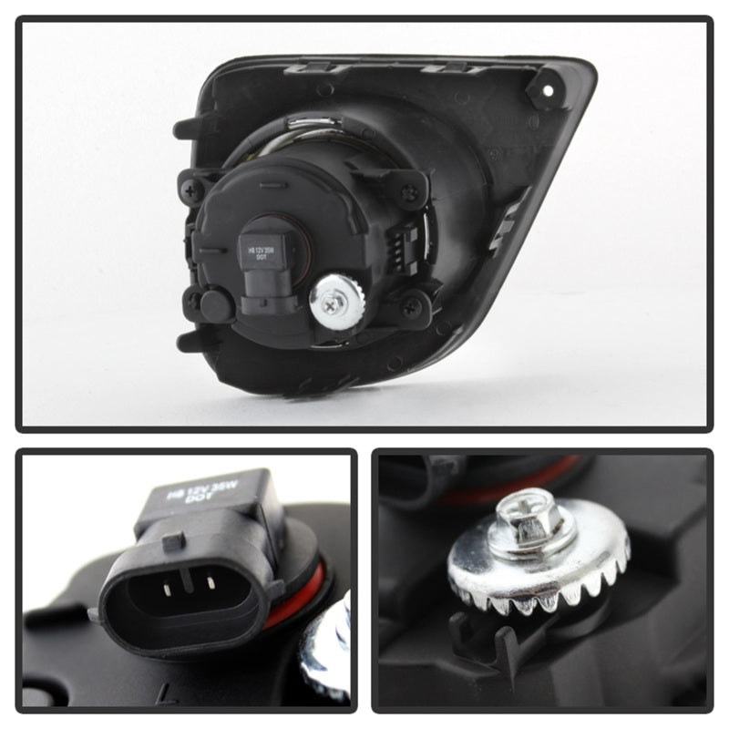 Spyder Honda Accord 2013-2015 2Dr OEM Fog Lights W/Switch- Clear FL-HA2013-2D-C Spyder Honda Accord 2013-2015 2Dr OEM Fog Lights W/Switch- Clear FL-HA2013-2D-C