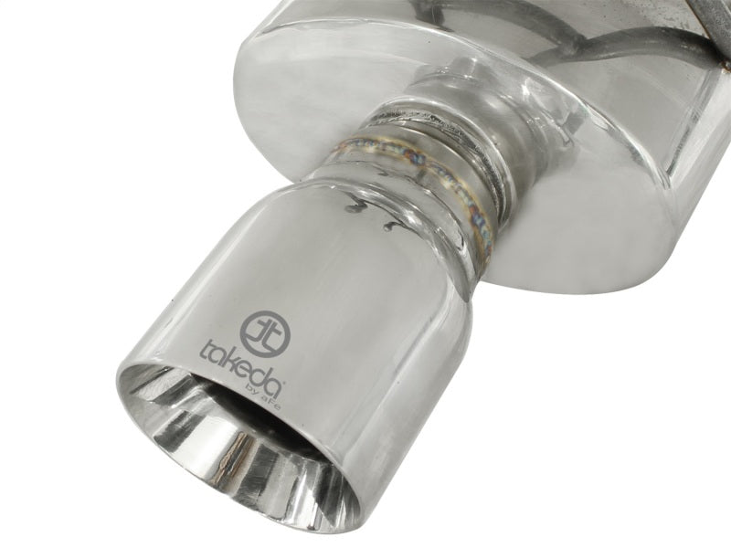 aFe Takeda Exhaust Axle-Back 06-11 Honda Civic Si L4 2.0L 2.5in 304 Stainless Steel aFe Takeda Exhaust Axle-Back 06-11 Honda Civic Si L4 2.0L 2.5in 304 Stainless Steel