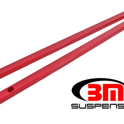 BMR 15-17 S550 Mustang Super Low Profile Chassis Jacking Rails - Red