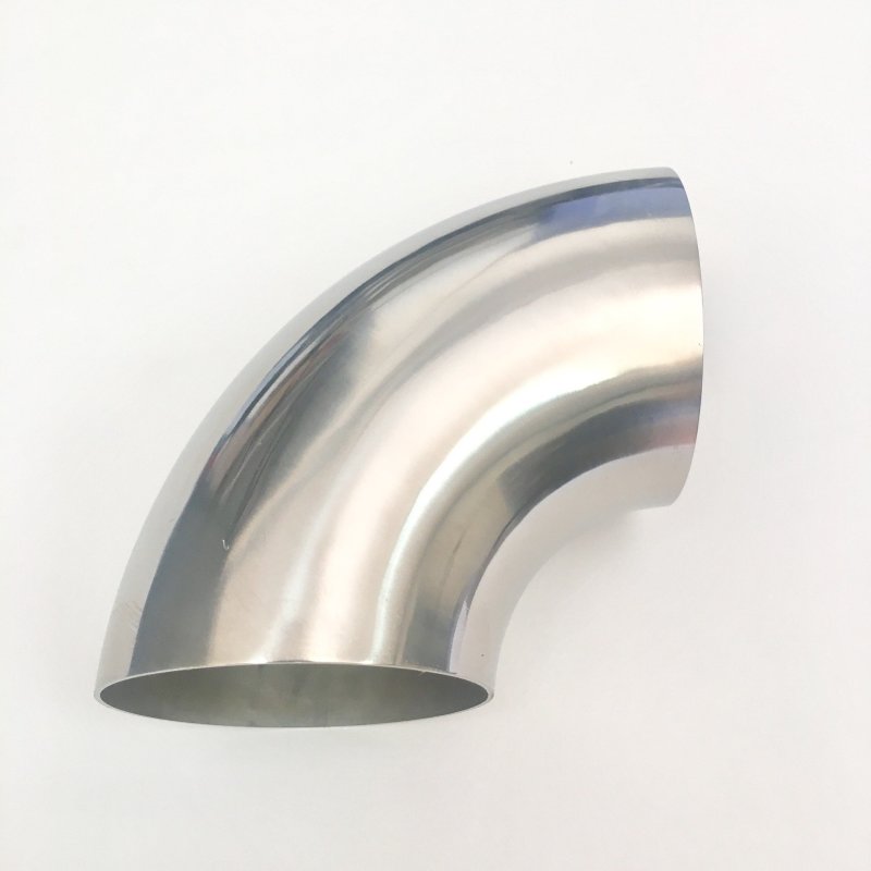 Ticon Industries 1.5in Diameter 90 1.1D/1.65in CLR 1mm/.039in Wall Thickness Titanium Elbow Ticon Industries 1.5in Diameter 90 1.1D/1.65in CLR 1mm/.039in Wall Thickness Titanium Elbow