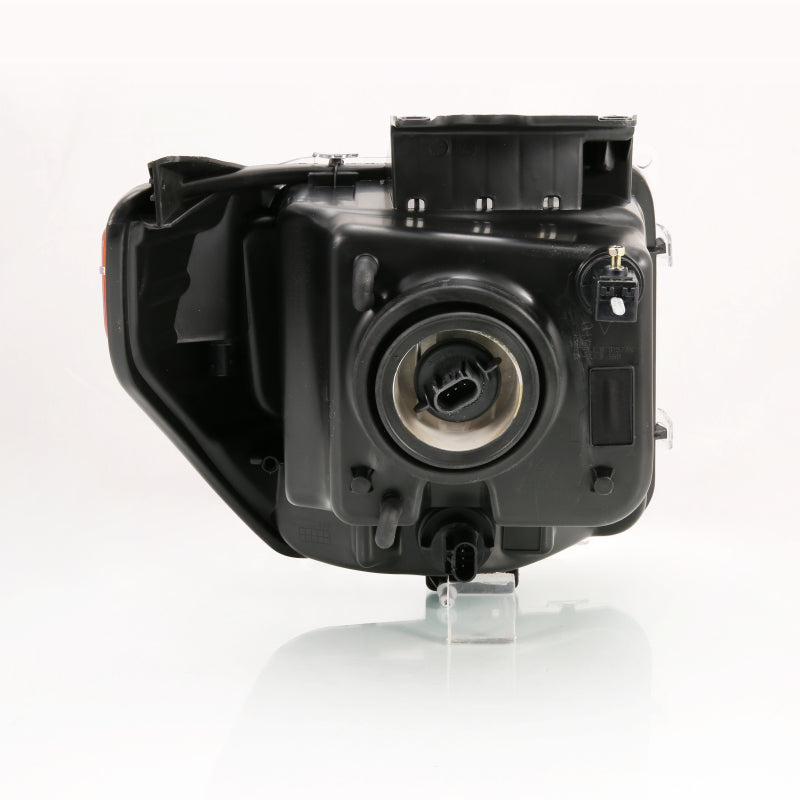 ANZO 2007-2012 Dodge Nitro Crystal Headlight  Black Amber ANZO 2007-2012 Dodge Nitro Crystal Headlight  Black Amber