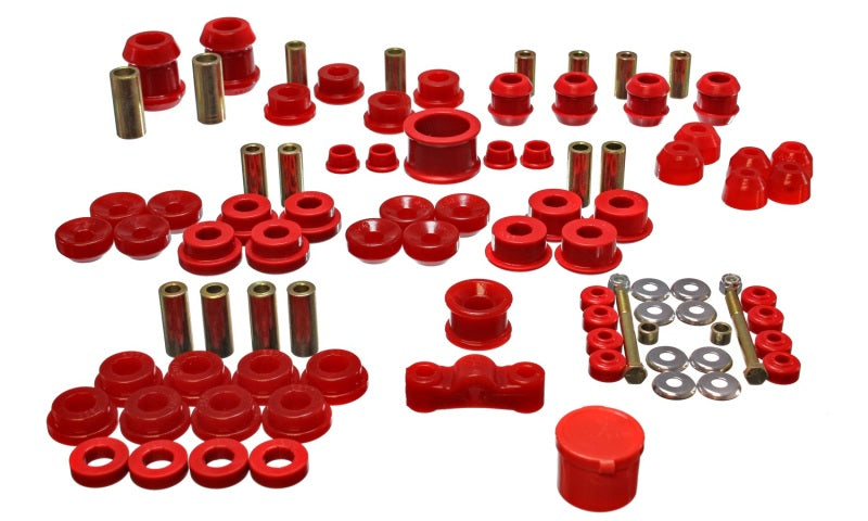 Energy Suspension 94-01 Acura Integra (except Type R) Red Hyper-Flex Master Bushing Set Energy Suspension 94-01 Acura Integra (except Type R) Red Hyper-Flex Master Bushing Set