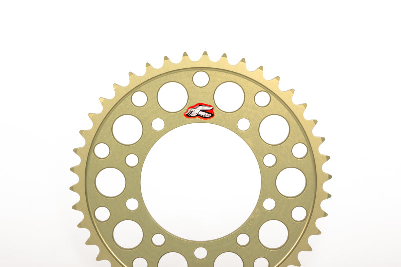 Renthal 08-12 Kawasaki Ninja 250R/ 15-23 MT-03/YZF-R3 Rear Sprocket - H Anod 520-43P Teeth Renthal 08-12 Kawasaki Ninja 250R/ 15-23 MT-03/YZF-R3 Rear Sprocket - H Anod 520-43P Teeth