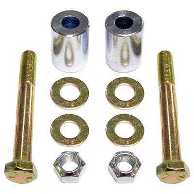 RockJock JK Shock Mount Relocation Kit Rear Lower w/ Hardware Pair