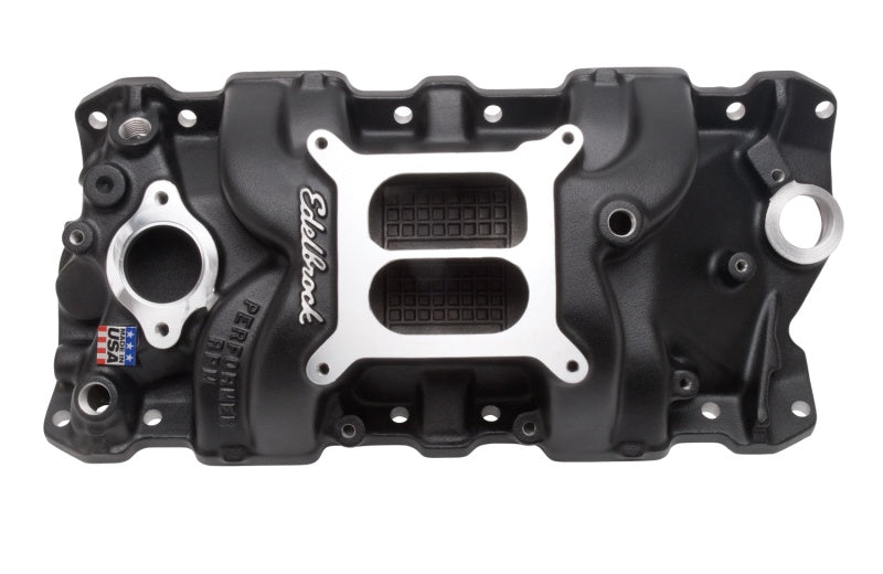 Edelbrock Performer RPM Manifold Black Edelbrock Performer RPM Manifold Black