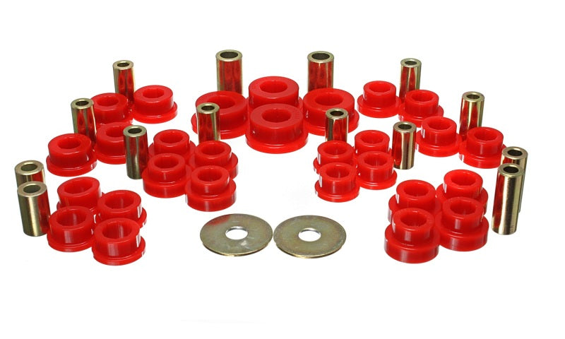 Energy Suspension Subaru 08-12 Impreza/08-14 WRX Red Rear Control Arm Bushing Set Energy Suspension Subaru 08-12 Impreza/08-14 WRX Red Rear Control Arm Bushing Set