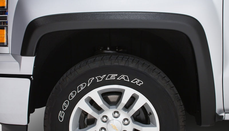 Stampede 2014-2018 Chevy Silverado 1500 69.3/78.8/97.8in Bed Original Riderz Fender Flares 4pc Text Stampede 2014-2018 Chevy Silverado 1500 69.3/78.8/97.8in Bed Original Riderz Fender Flares 4pc Text