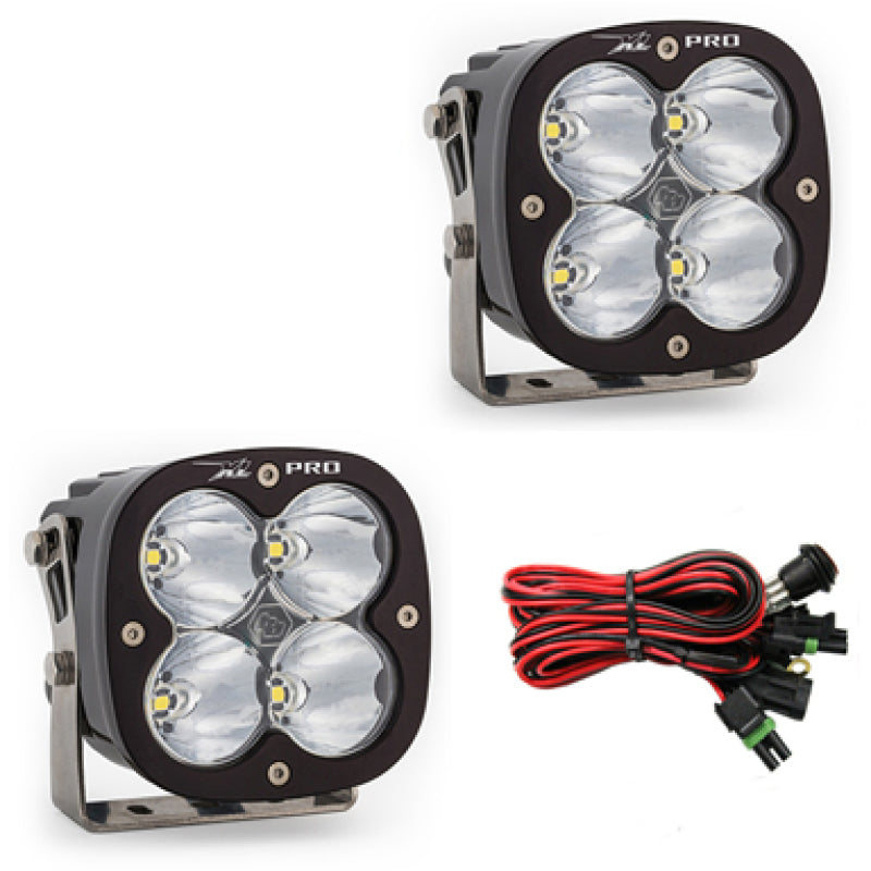 Baja Designs XL Pro Series High Speed Spot Pattern Pair LED Light Pods Baja Designs XL Pro Series High Speed Spot Pattern Pair LED Light Pods