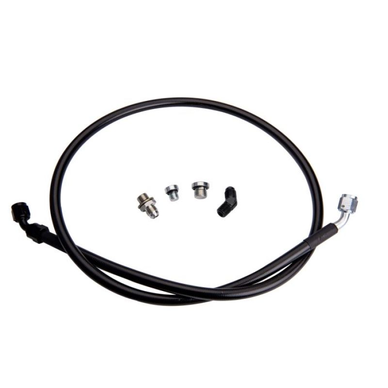 Fleece Performance Duramax Remote Turbo Oil Feed Line Kit for 01-16 Duramax/w 1/4 NPT Oil Inlet Fleece Performance Duramax Remote Turbo Oil Feed Line Kit for 01-16 Duramax/w 1/4 NPT Oil Inlet