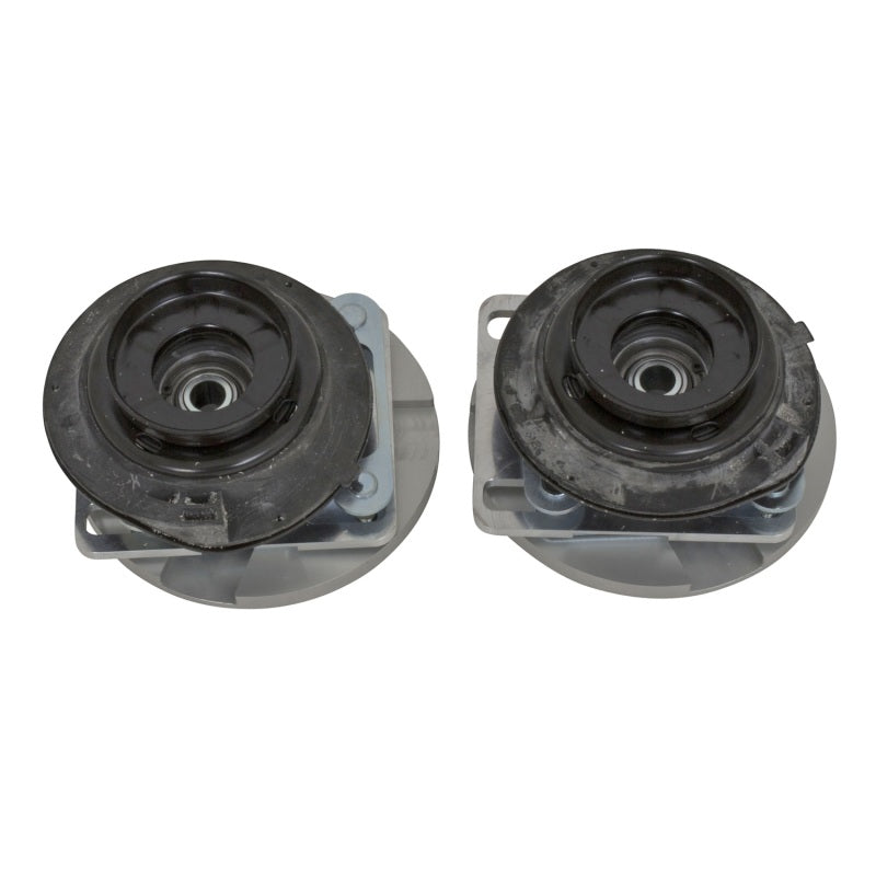 BBK 05-14 Mustang Caster Camber Plate Kit - Silver Anodized Finish BBK 05-14 Mustang Caster Camber Plate Kit - Silver Anodized Finish