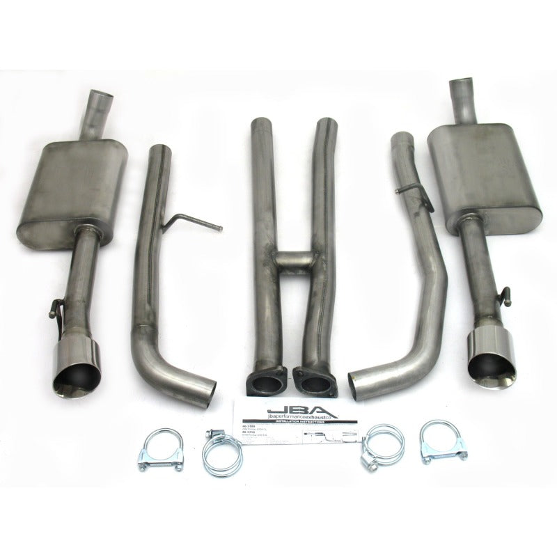 JBA 05-06 Pontiac GTO 6.0L 409SS Dual Rear Exit Cat-Back Exhaust JBA 05-06 Pontiac GTO 6.0L 409SS Dual Rear Exit Cat-Back Exhaust