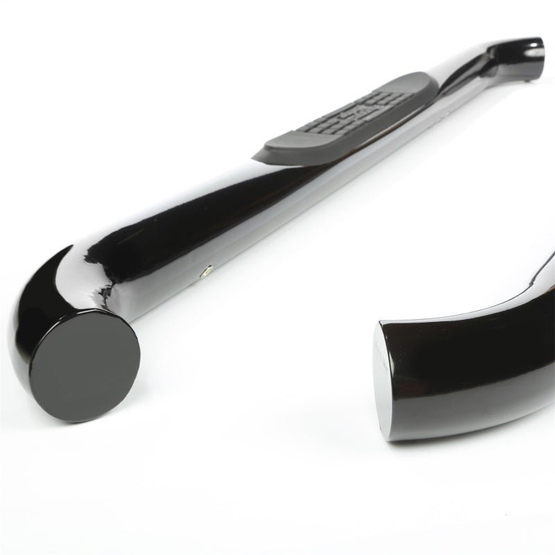 Rugged Ridge 3-In Round Side Steps Black 07-18 2-Door Jeep Wrangler Rugged Ridge 3-In Round Side Steps Black 07-18 2-Door Jeep Wrangler