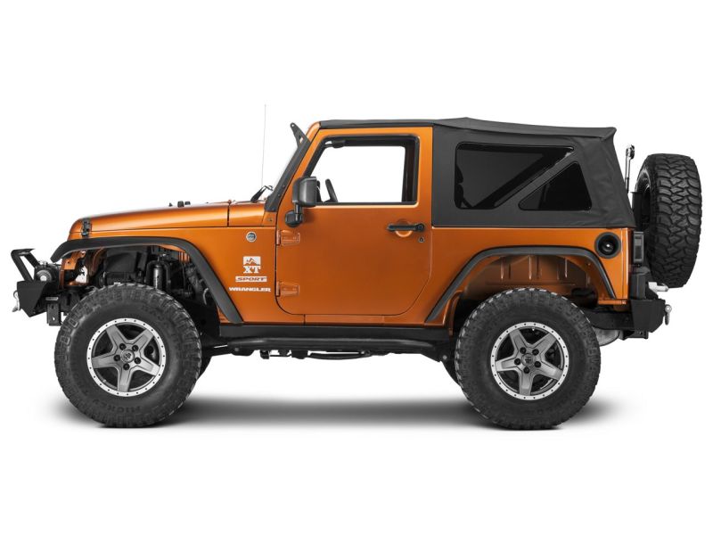 Raxiom 07-18 Jeep Wrangler JK 50-In LED Light Bar Windshield Mount Raxiom 07-18 Jeep Wrangler JK 50-In LED Light Bar Windshield Mount