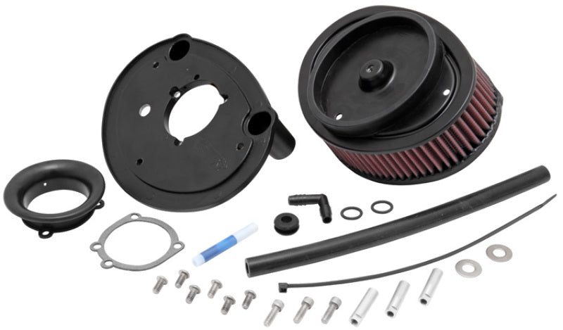 K&N Oval Red 9in Intake System for Harley Davidson K&N Oval Red 9in Intake System for Harley Davidson