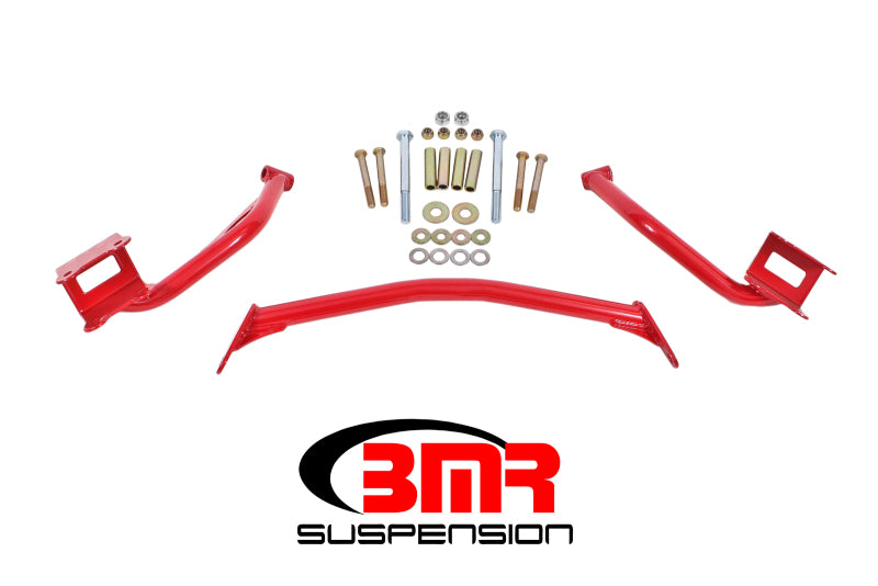 BMR 79-04 Fox Mustang Tubular Style Upper Torque Box Reinforcement Plates - Red BMR 79-04 Fox Mustang Tubular Style Upper Torque Box Reinforcement Plates - Red