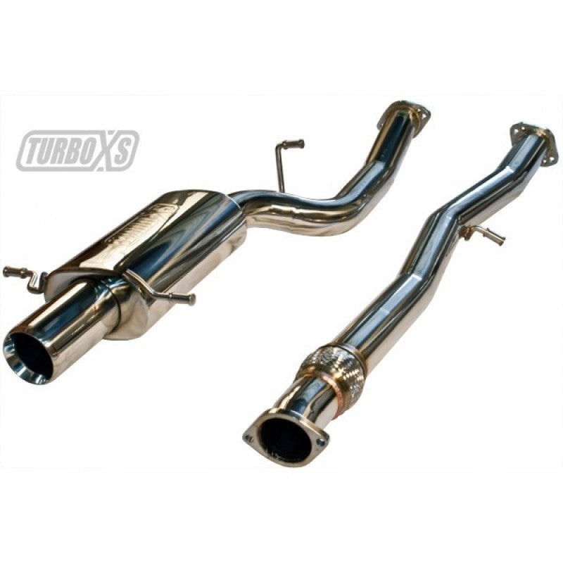 Turbo XS 02-07 WRX-STi Catback Exhaust Polished Tips Turbo XS 02-07 WRX-STi Catback Exhaust Polished Tips