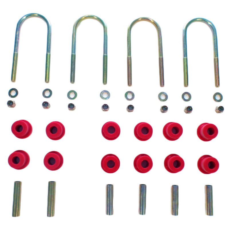 Rancho 84-01 Jeep Cherokee Rear U-Bolt Kit Rancho 84-01 Jeep Cherokee Rear U-Bolt Kit