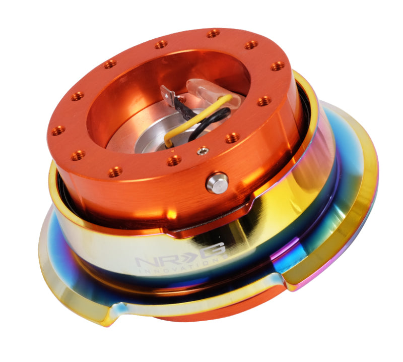 NRG Quick Release Gen 2.8 - Orange Body / Neochrome Ring NRG Quick Release Gen 2.8 - Orange Body / Neochrome Ring