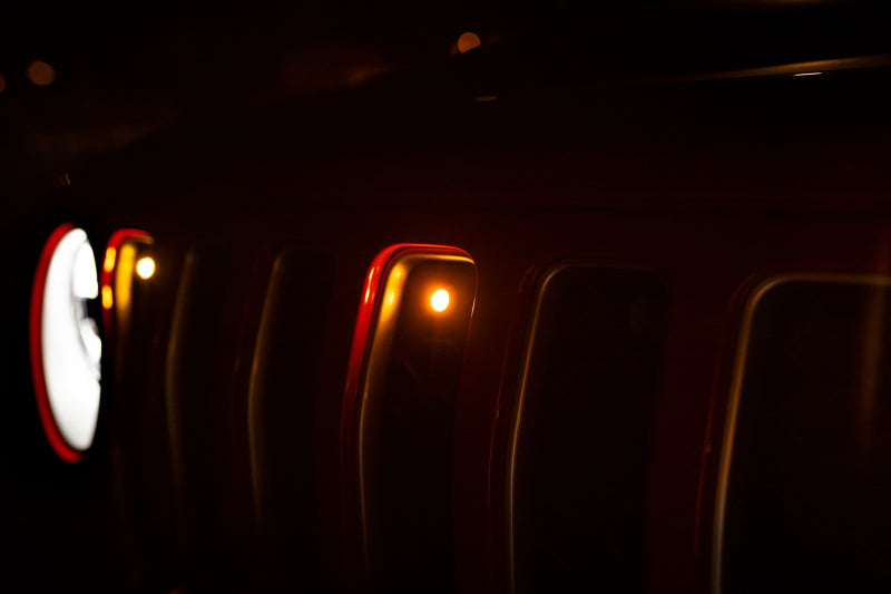 DV8 Offroad 2018+ Jeep JL Grill Amber Marker Lights DV8 Offroad 2018+ Jeep JL Grill Amber Marker Lights