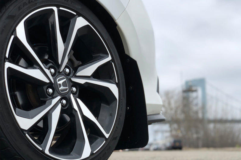 Rally Armor 16-21 Honda Civic Si Red UR Mud Flap w/Black Logo Rally Armor 16-21 Honda Civic Si Red UR Mud Flap w/Black Logo